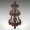 Victorian English 3-Tier Hanging Whatnot or Corner Wall Shelf in Walnut 9