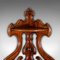 Victorian English 3-Tier Hanging Whatnot or Corner Wall Shelf in Walnut 4