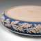 Victorian English Jasperware Cheese Keeper or Serving Dome in the Style of Wedgwood 12
