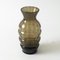 Belgian Art Deco Optic Glass Vase from Doyen, 1930s 3