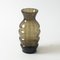 Vase Art Déco en Verre Optique de Doyen, Belgique, 1930s 2
