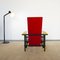 Minimalist Rood Blauwe 635 Armchair by Gerrit Thomas Rietveld for Cassina, 1960s 2