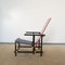 Minimalist Rood Blauwe 635 Armchair by Gerrit Thomas Rietveld for Cassina, 1960s, Image 7