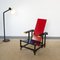 Minimalistischer Rood Blauwe 635 Sessel von Gerrit Thomas Rietveld für Cassina, 1960er 11