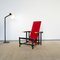 Minimalist Rood Blauwe 635 Armchair by Gerrit Thomas Rietveld for Cassina, 1960s 9