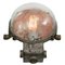 French Industrial Gray Cast Iron Wall Lamp from Mapelec Amiens, Image 2