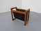 Danish Magazine Rack in Teak and Suede, 1960s, Image 15