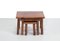 Tavolini ad incastro in legno di quercia massiccio, set di 3, Immagine 3