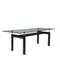 LC6 Table in Metal & Glass from Cassina, Italy, 1980s 3
