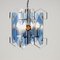 Vintage Glass Ceiling Lamp, 1960s, Image 3