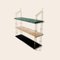 Mixed Marble and Black Steel Morse Shelf from Oxdenmarq 4