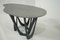 Blue Grey Concrete Steel Sculptural G-Table from Zieta 9