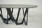 Blue Grey Concrete Steel Sculptural G-Table from Zieta 10