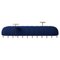 Dark Blue Worm Bench VI by Clap Studio, Image 1