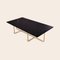 Large Black Marquina Marble and Brass Ninety Coffee Table by Ox Denmarq 2