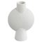 White Mini Bubl Sphere Vase by 101 Copenhagen, Set of 4 1