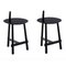 Black Altay Side Tables by Patricia Urquiola, Set of 2, Image 2