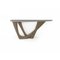 Beige Grey Duo Concrete Top and Stainless Base G-Console by Zieta 2