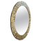 Gold Sovrapposto Round Mirror by Davide Medri, Image 1