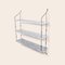 White Carrara Marble and Black Steel Morse Shelf by Ox Denmarq 2