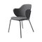 Dark Gray Fiord Let Chair by Lassen 2
