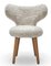 Sedie WNG in pelle di pecora di Mazo Design, set di 4, Immagine 3
