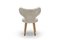 Chaises WNG en Peau de Mouton par Mazo Design, Set de 4 4