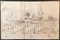 Jan Peeter Verdussen, The Camp, Inchiostro originale e acquerello, XVIII secolo, Immagine 1