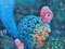 Patrick Chevailler, Star Coral and Sponges, 2021, óleo sobre lienzo, Imagen 2