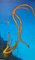 Patrick Chevailler, Coral amarillo y pez espada, 2017, óleo sobre lienzo, Imagen 2