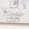 Vintage Pablo Picasso Ausstellungsplakat, 1971 4
