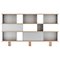 Wood and Aluminium Nuage Shelving Unit by Charlotte Perriand for Cassina 9