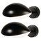 Mid-Century Modern Black Eye Sconce Wall Lamp by Serge Mouille, Set of 2, Image 1