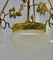 Lampada a sospensione Art Nouveau in ottone, anni '20, Immagine 6
