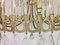 Mid-Century Silver Plated Crystal Chandelier by Gaetano Sciolari, Image 3