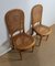 Stühle aus Schilfrohr & Kirschholz, 1920er oder 1930er, 2er Set 2