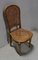 Stühle aus Schilfrohr & Kirschholz, 1920er oder 1930er, 2er Set 4