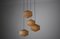 Cocoon Ceiling Lamps, Italy, 1960s, Set of 4, Image 3