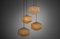 Cocoon Ceiling Lamps, Italy, 1960s, Set of 4 1
