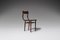 Cognacfarbener Leder Beistellstuhl von Thonet, 1900 1