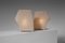 Faux Sandstone Amorphous Table Lamps, France, 1970s, Set of 2, Image 1