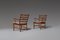 Model 1755 Armchairs by Ole Wanscher for Fritz Hansen, Set of 2, Image 2