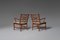 Model 1755 Armchairs by Ole Wanscher for Fritz Hansen, Set of 2, Image 3