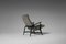 Mid-Century Italian Modern Mohair Lounge Chair 5