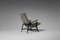 Mid-Century Italian Modern Mohair Lounge Chair, Image 5