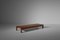 French Solid Elm Low Bench, France, 1960s, Image 1