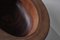 Solid Acajou Wooden Bowl, 1970s 3