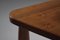 Tavolo a forma di plettro in legno di pino massiccio di Les Arcs, Francia, anni '60, Immagine 3