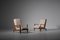 Oak Lounge Chairs by René Gabriel, France, 1946, Set of 2 8