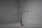 Lampada da terra Octo regolabile in metallo cromato e marmo di Studio Reggiani, Italia, Immagine 3